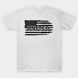 united usa distressed flag T-Shirt